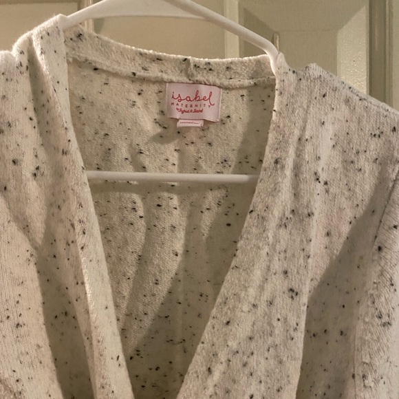 Maternity wrap sweater - Picture 2 of 4